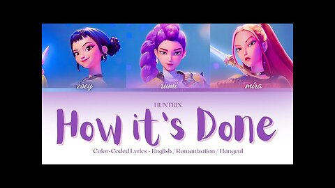 HUNTRIX — How It’s Done 🎯 Lyrics | We Run the Town 💥👑