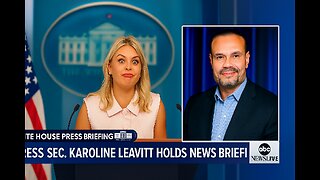 Press Secretary Karoline Leavitt hosts the White House press briefing.