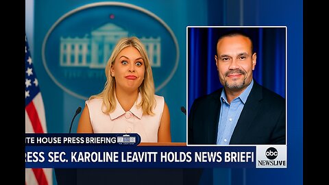 Press Secretary Karoline Leavitt hosts the White House press briefing.