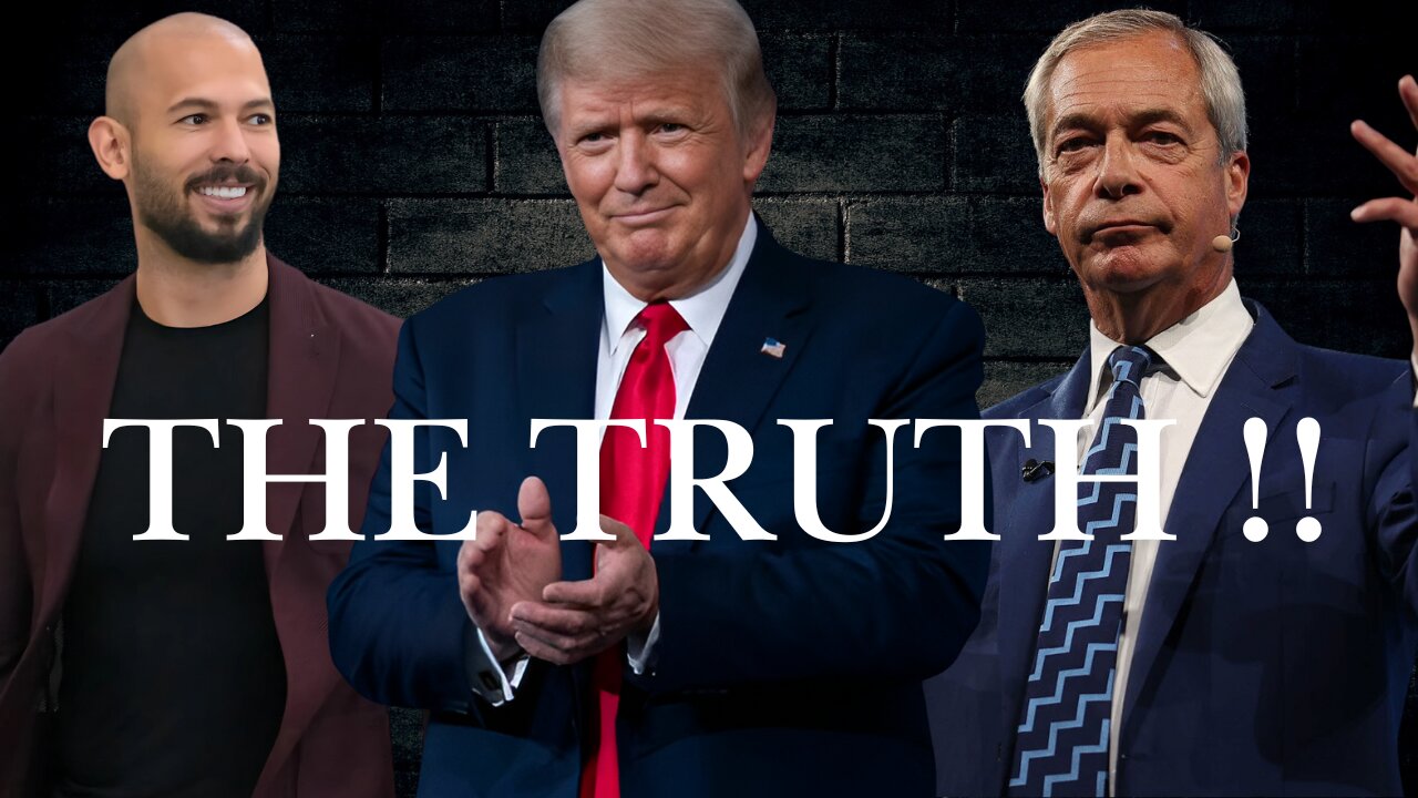 Joel on Trump, Andrew Tate & Nigel Farage