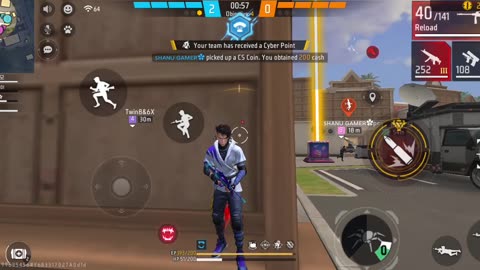 Free fire 🔥 max playing 😎 very interesting 😄 game