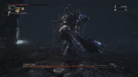 Bloodborne Undead Giant Boss Fight