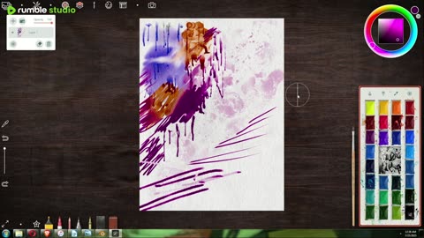 Watercolor Mode (Realistic Paint Studio