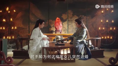 liu yueqing & pei xun The Deliberations of Love prince Pei Yan talks with Yu Ming He episode 10