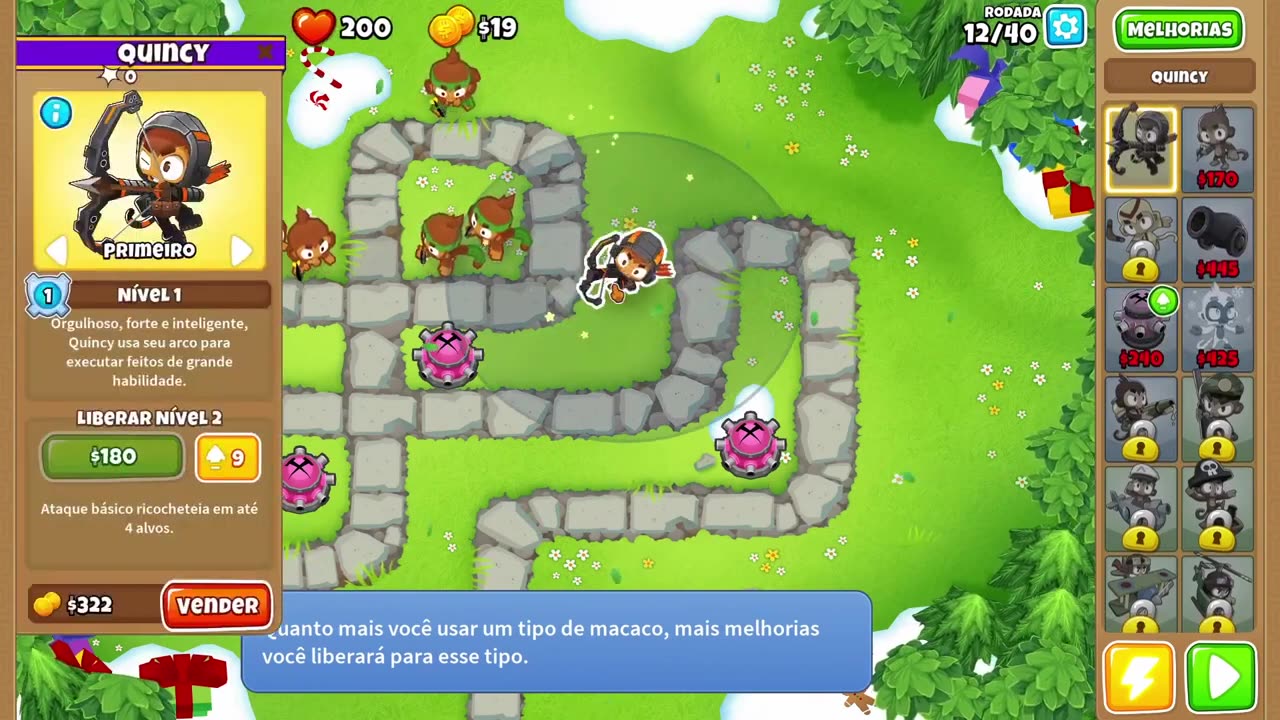 Bloons TD 6 Ape Field Easy Round 12