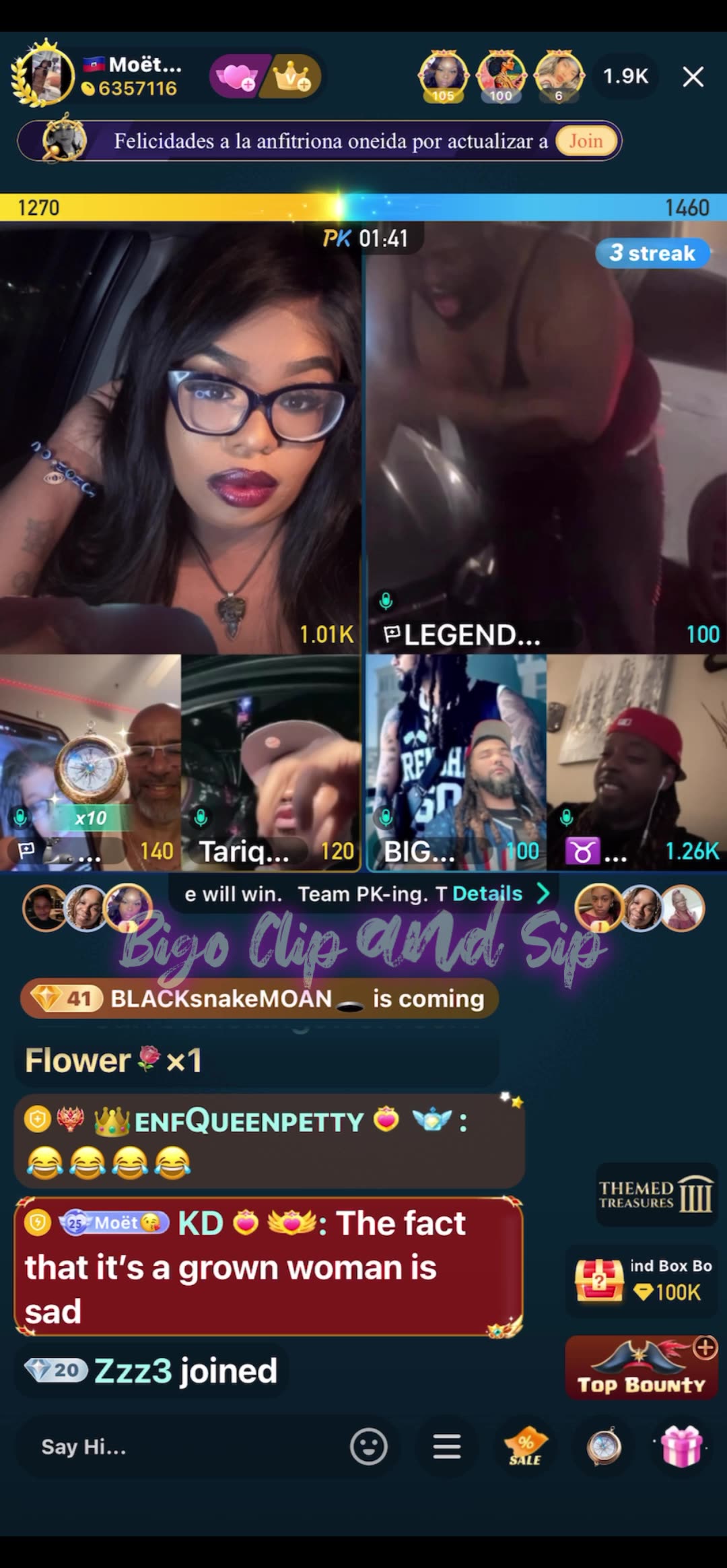 Team PK Cali Blue Tariq Gucci Papi Gate clowning Moet about Miami n body cam 5/17/25 #bigoclipandsip