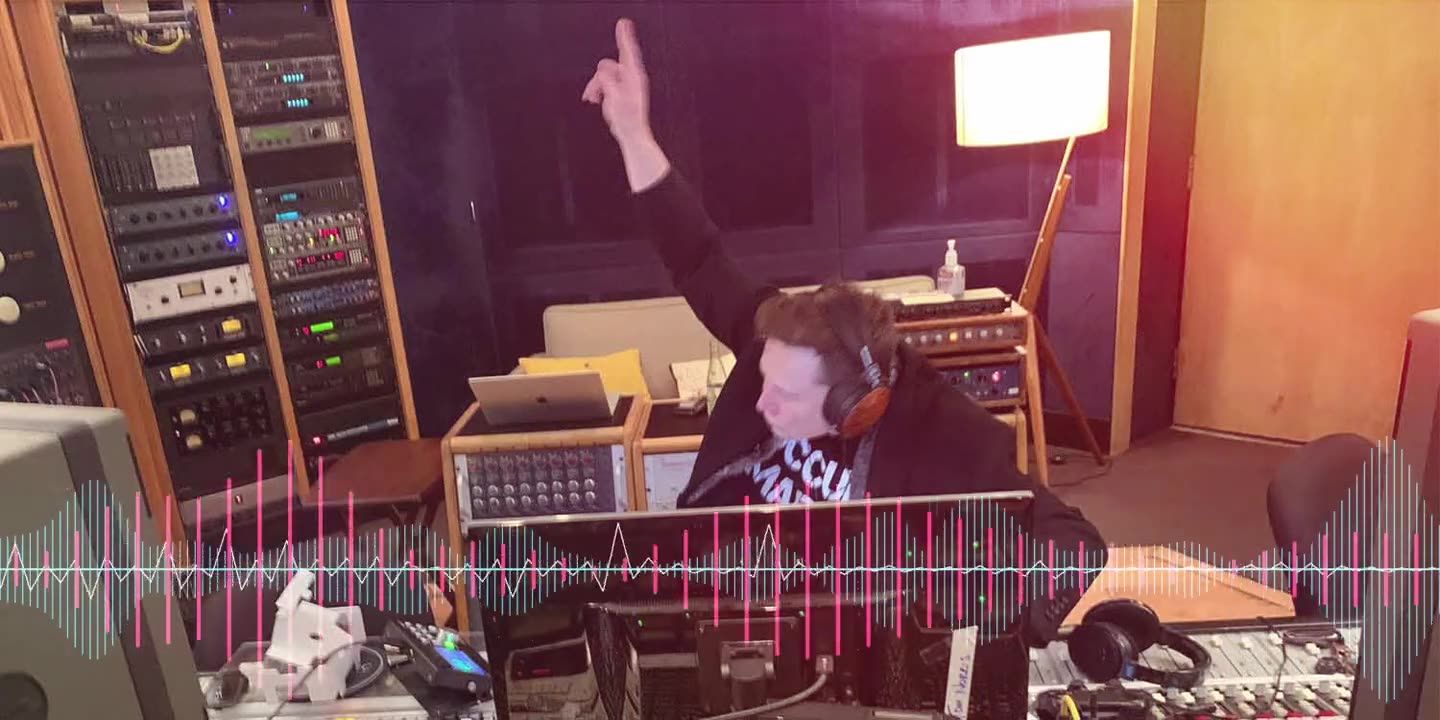 Elon Musk dropped an EDM track Dont Doubt ur Vibe in 2020.