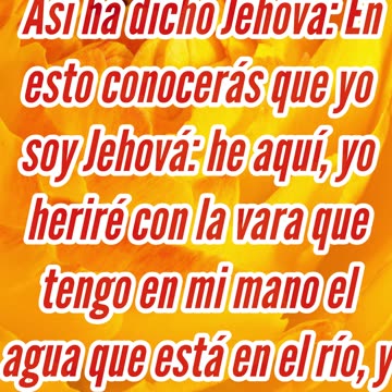 "El Primer Milagro: El Agua Convertida en Sangre" Exodus 7:17 #shorts #youtubeshorts #ytshorts #yt