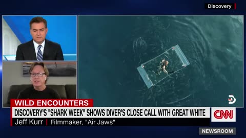 New heart-stopping footage of massive great white shark attack