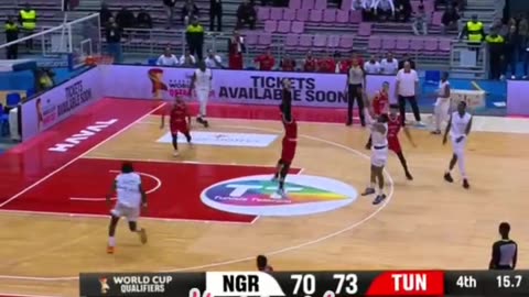 Nigeria 🇳🇬 vs Tunisia 🇹🇳: FIBA 🏀 World Cup 🏆 2027 African Qualifiers Highlights: Alfred.vip