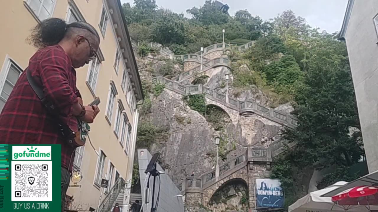 Jazz Nano Street Edition: Busking in Graz: 2025 Tour in Austria