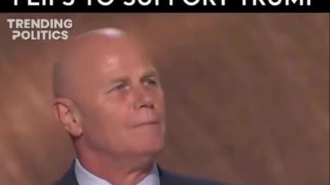 Just one of many Democrats that flipped to Trump