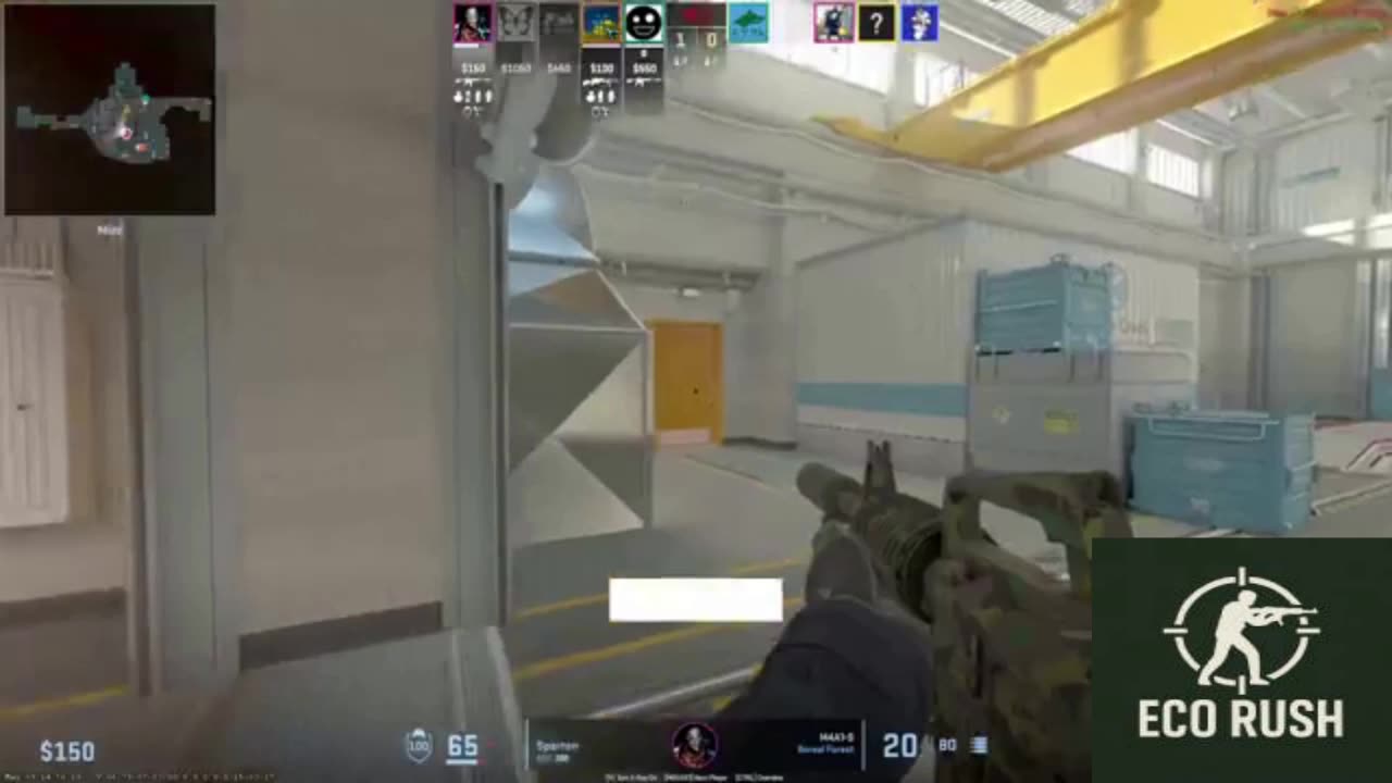 Counter-Strike 2 – Garage Map: Stage Score 1–0