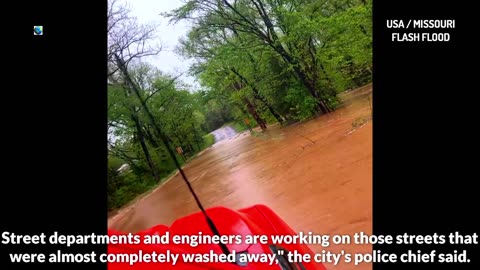 Une crue soudaine emporte une ville du Missouri pour la deuxième fois en un mois