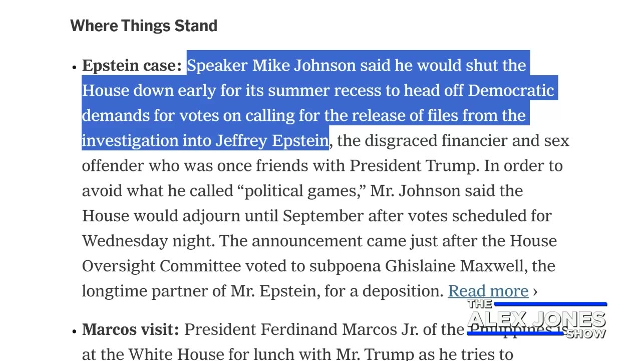 President Trump's Deputy AG To Meet With Ghislaine Maxwell