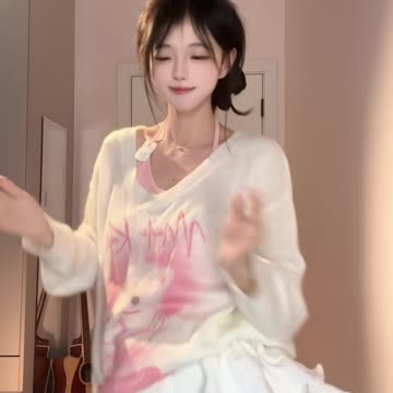 Sexy Off-white Short Skirt Dynamic Gentle Dance | Daily Beauty EP 1459