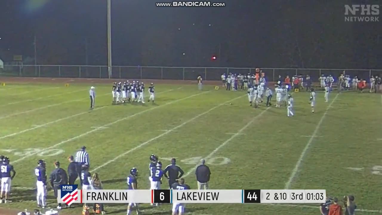 OCTOBER 25 2024 HIGH SCHOOL FOOTBALL: LAKEVIEW VS FRANKLIN PART 15