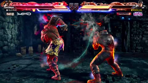 My first time playing Fahkumram in Tekken 8 Ghost battles