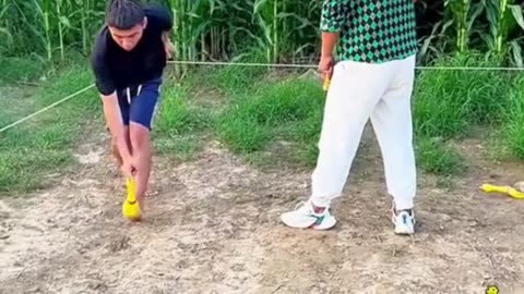 🤪 Blindfolded Duck Smashing Shenanigans! 😂