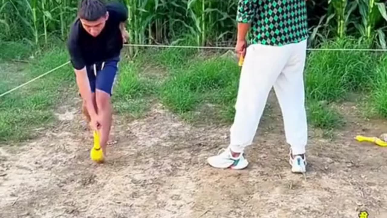 🤪 Blindfolded Duck Smashing Shenanigans! 😂
