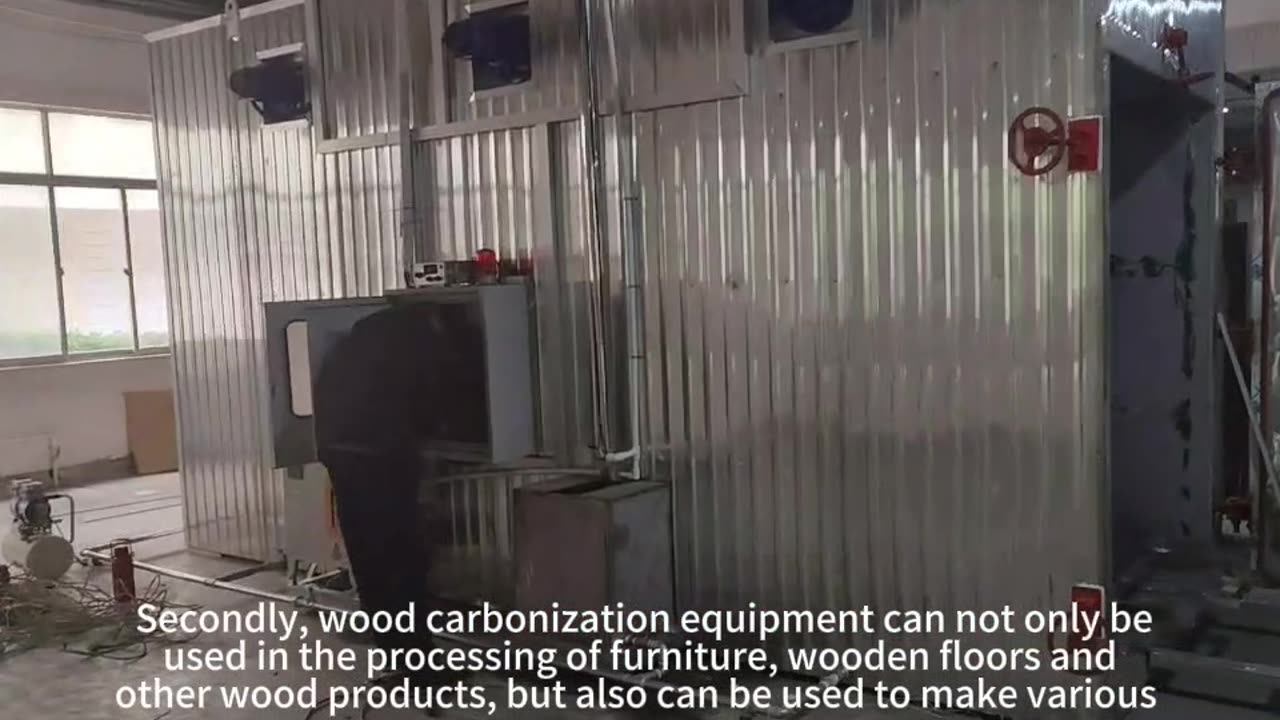 Wood carbonization equipment