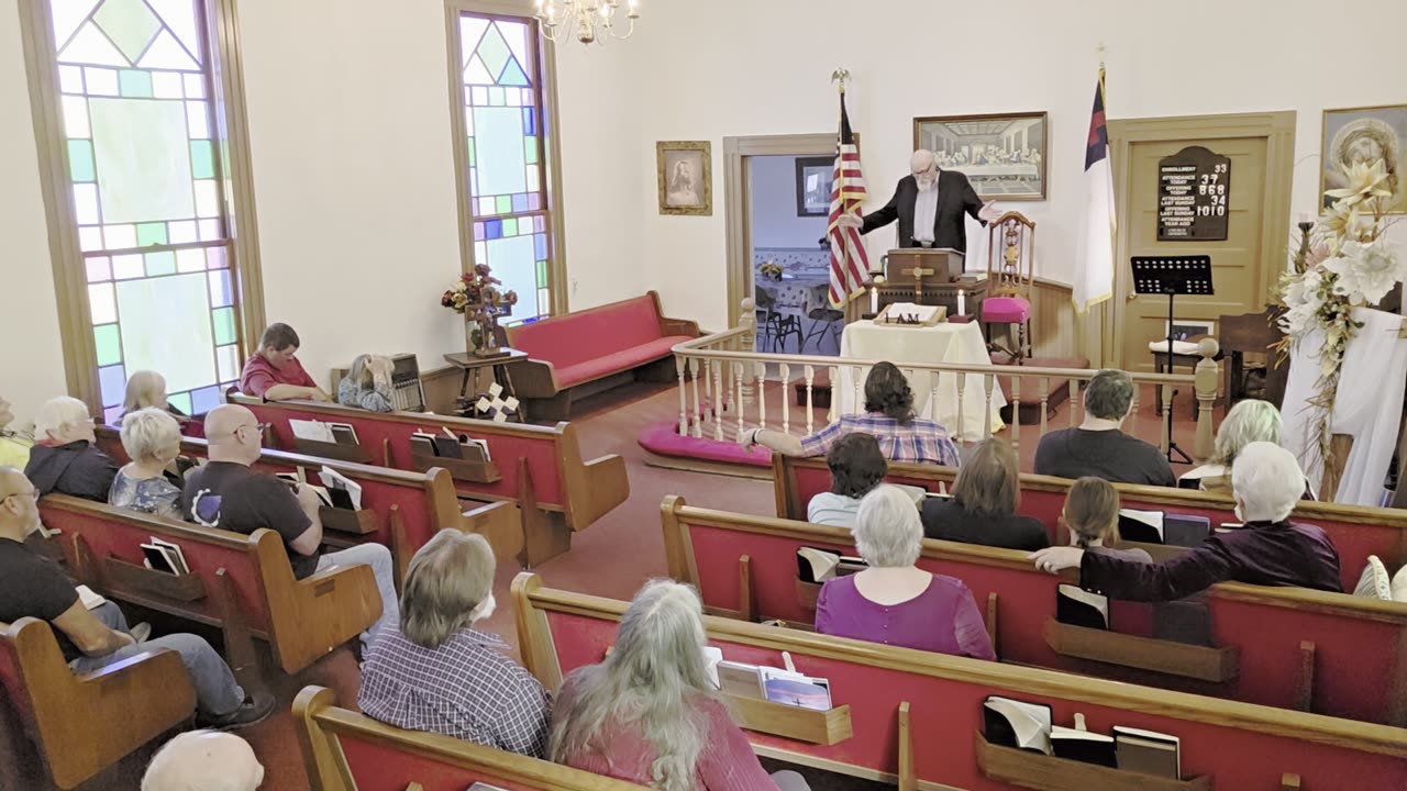 Vernon Chapel Sunday Service (Mark Ch.14:32-38 A Little Further) led by Kenneth Ambrose 11/23/2025