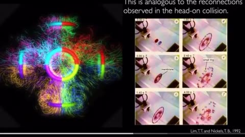 What happens when you collide 8 vortex rings together, you get a steady isolated coherent turbulent