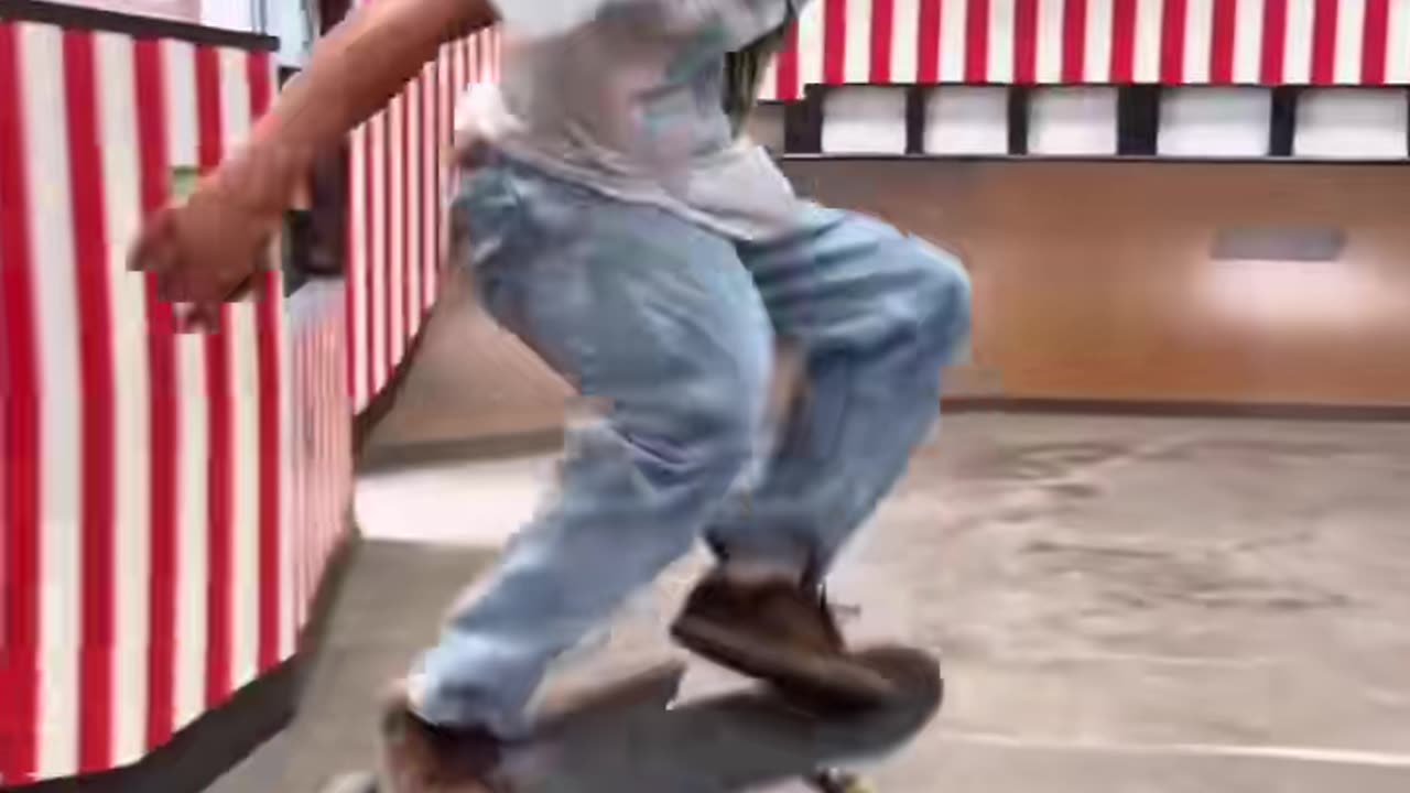 💥😬 The Gnarliest Frontside Ollie Ever! Wait For It... | SkateNation