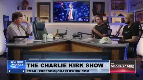 Hosting The Charlie Kirk Show.