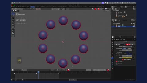 Blender Dumbed Down: Creating a Circular Array in Blender 5.0 #tutorial #3danimation #3d