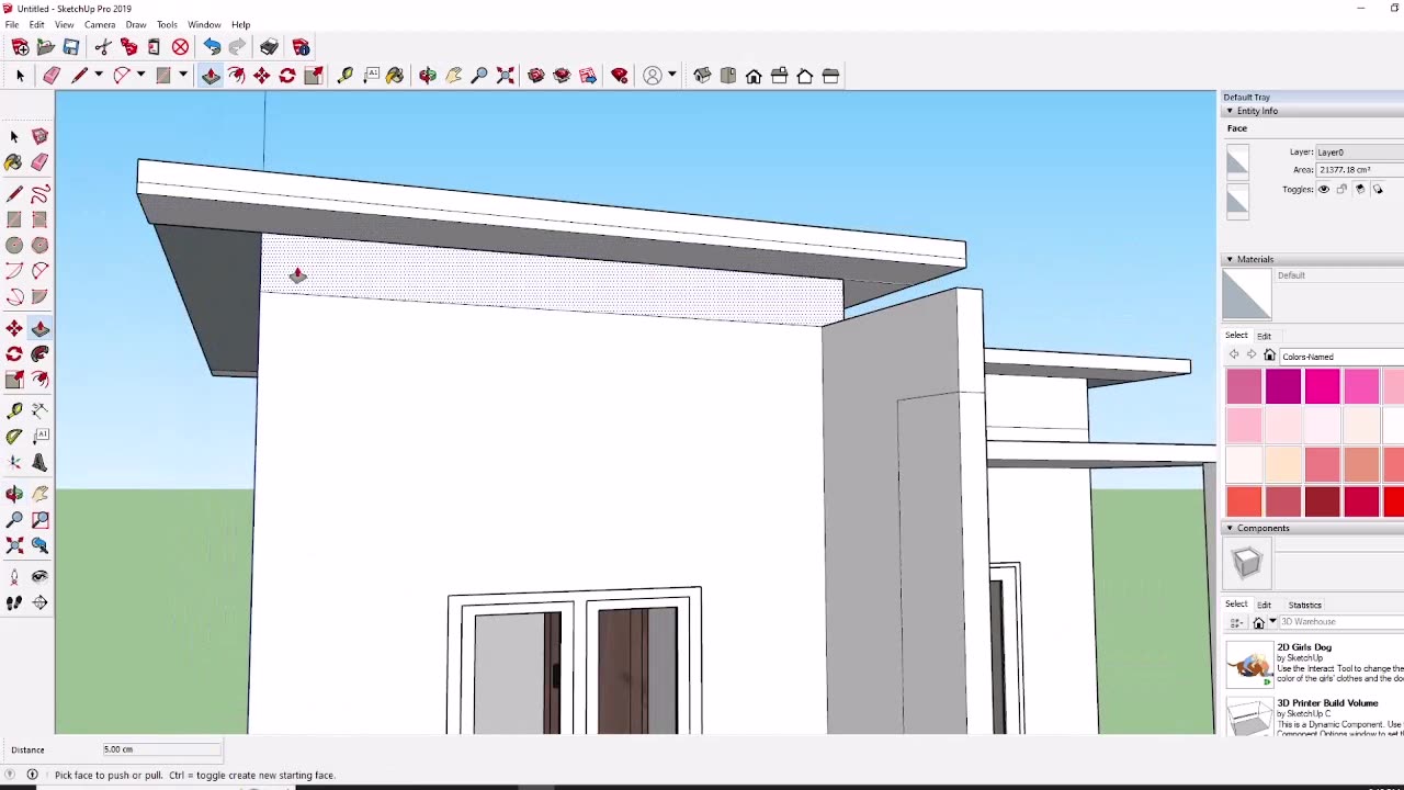 tutorial design house size 6 x 6 meters 36