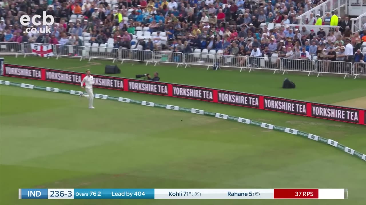 Virat Kohli's century at Trent Bridge vs England