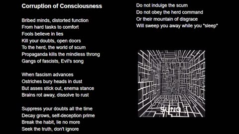 Cockroaches in the Head, 11 songs