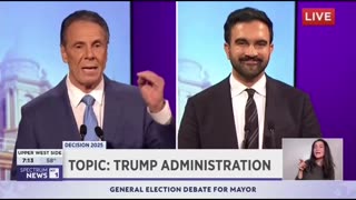 Mamdani and Cuomo BATTLE Over Trump