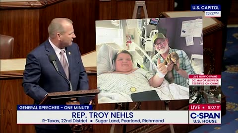 Rep. Troy Nehls Honors Rep. Derrick Van Orden on the House Floor
