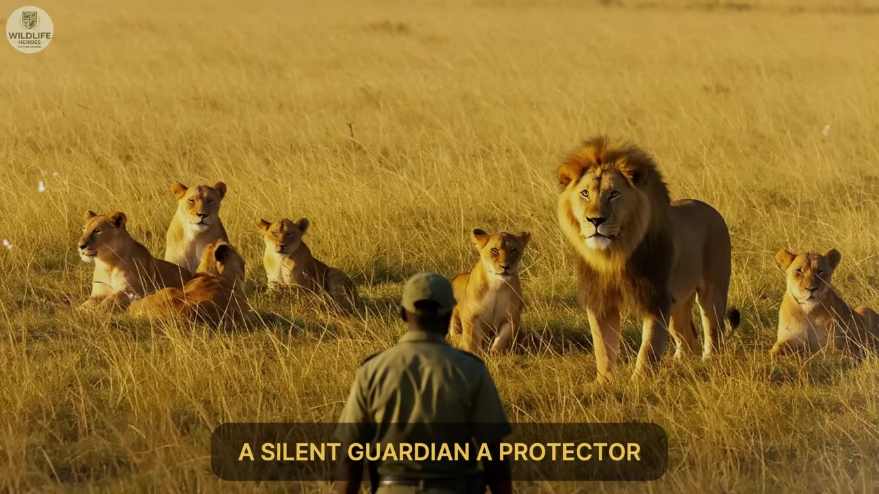 The lions discovered a collapsed ranger, then the lions do shocking things to him!