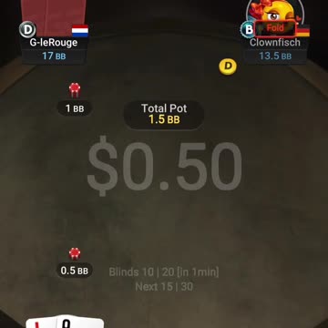 A fish walks into three of a kind Kings spin&go 416