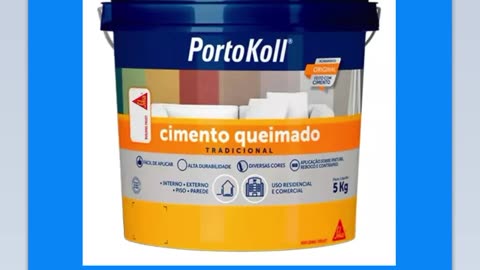 Cimento Queimado Geada Bd Portokoll 5KG