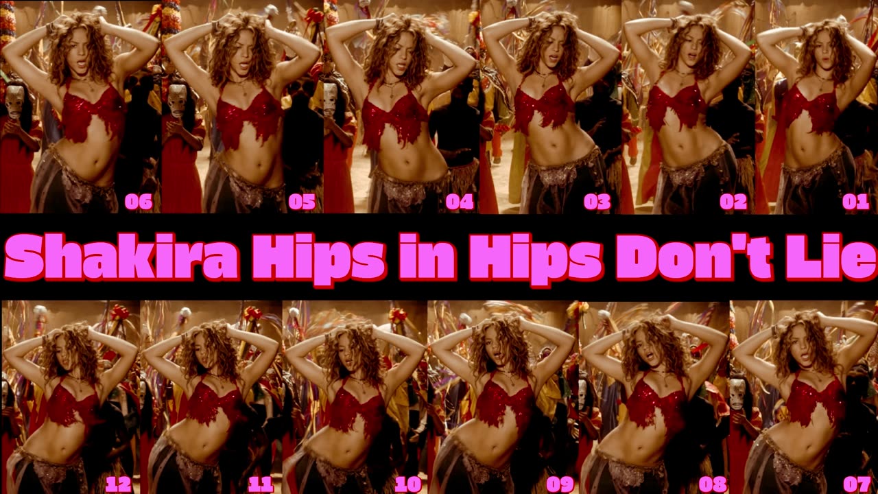 Prototype 208: Shakira hips in Hips Don't Lie