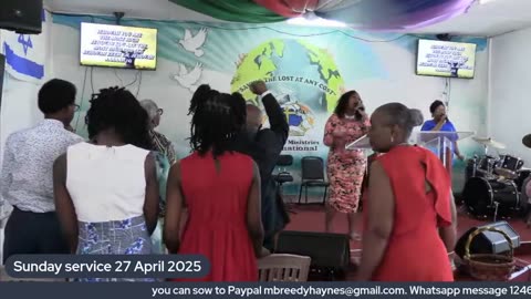 Sunday service 27 April 2025