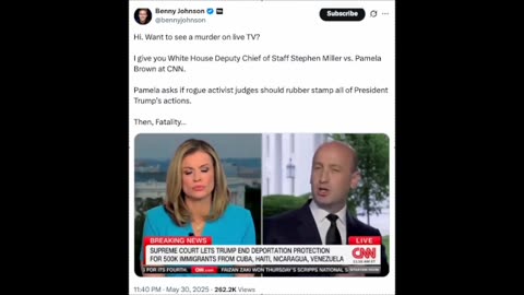 W.H. Deputy Chief of Staff Rips CNN Host on District Judges Blocking Trump Executive Orders