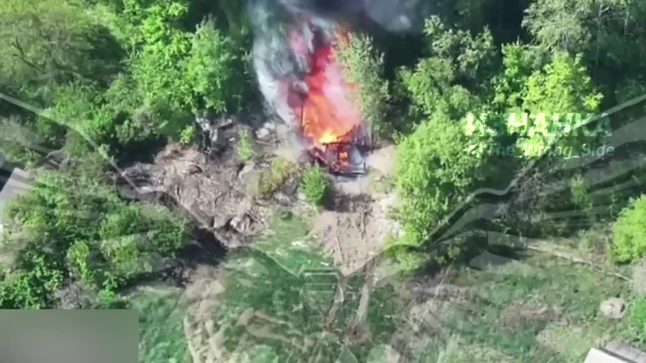 🔥 Destruction of a 122-mm self-propelled howitzer 2S1 "Gvozdika