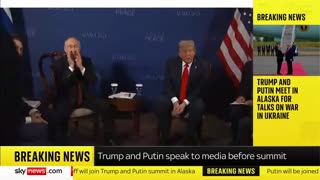‼️ Meeting between Trump and Putin has begun.