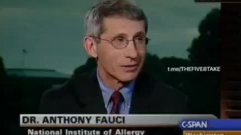 Fauci lie people die