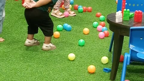 Little Angel in playing mode