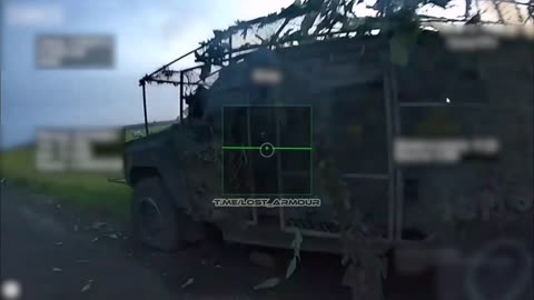 🚁💣 Ukraine Russia War | Russian Fiber-Optic FPV Drone Destroys Ukrainian Armored Vehicle | RCF