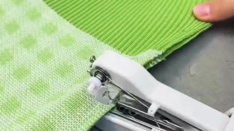 Fix Clothes in Seconds with This Mini Sewing Machine!