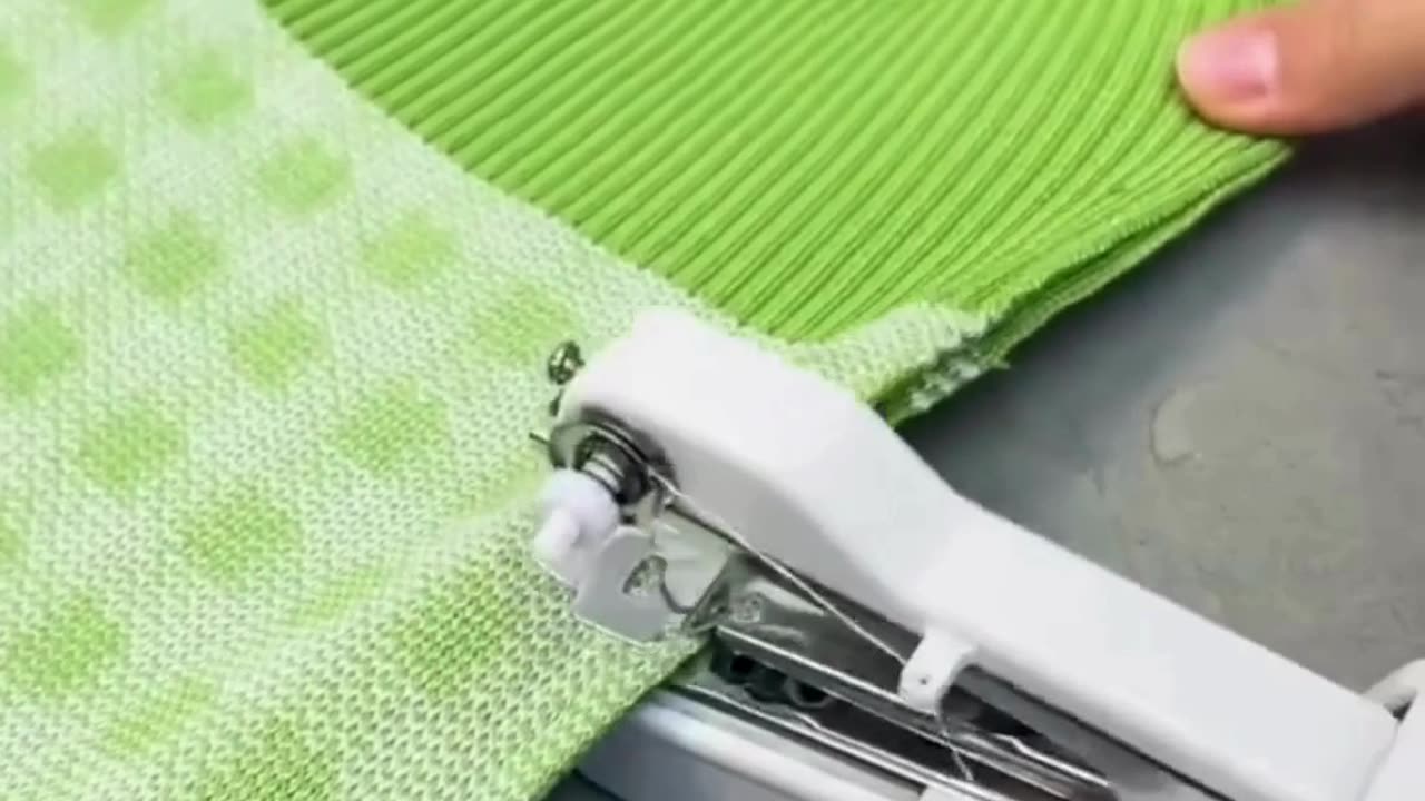 Fix Clothes in Seconds with This Mini Sewing Machine!