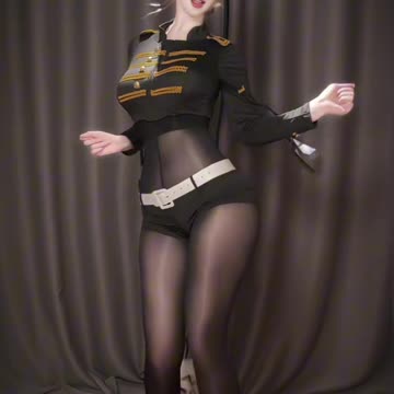 Gesture Dance in Black Tights | Elegant & Expressive Moves