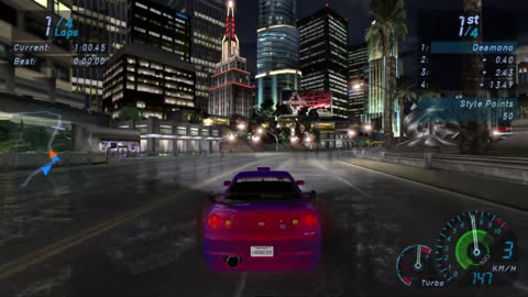 NFS Underground Ep.74 - Brett the Wall Scraper